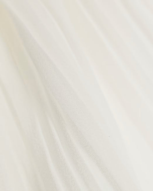 Cream Pearl Embellished Collar