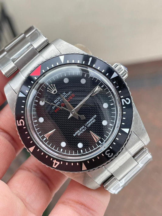 PT Factory 1:1 Vintage Milgauss 6541 Edition Black Dial