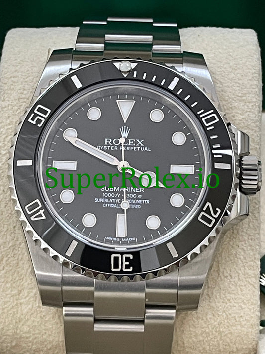 Submariner No-Date 40mm Ref.114060 - Black Dial