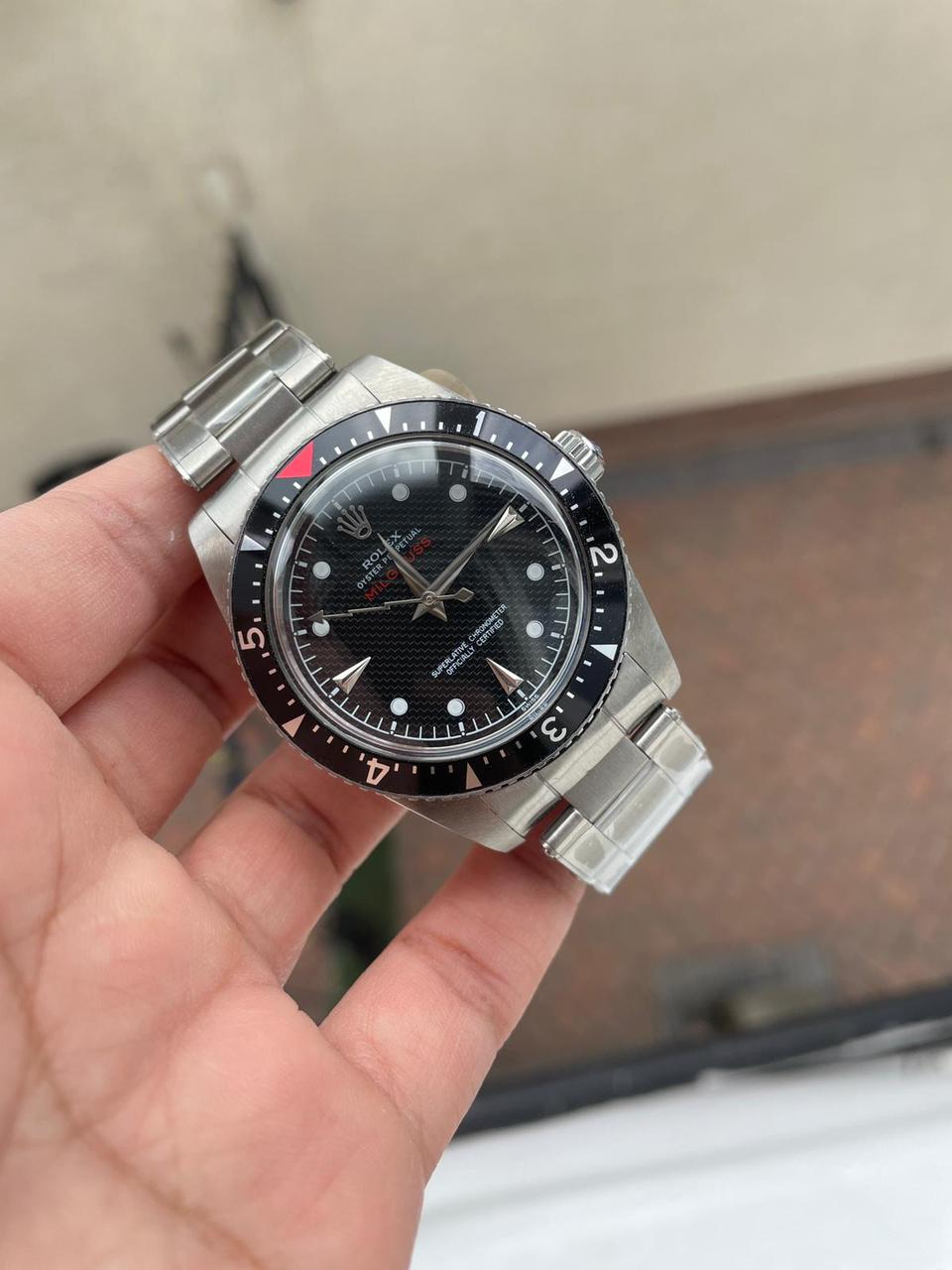 PT Factory 1:1 Vintage Milgauss 6541 Edition Black Dial