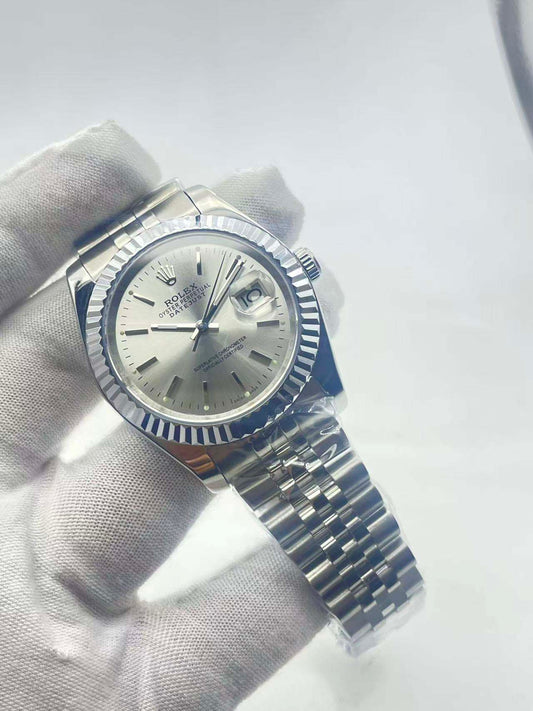 Datejust 36 Steel Silver Index Dial Ref.16014