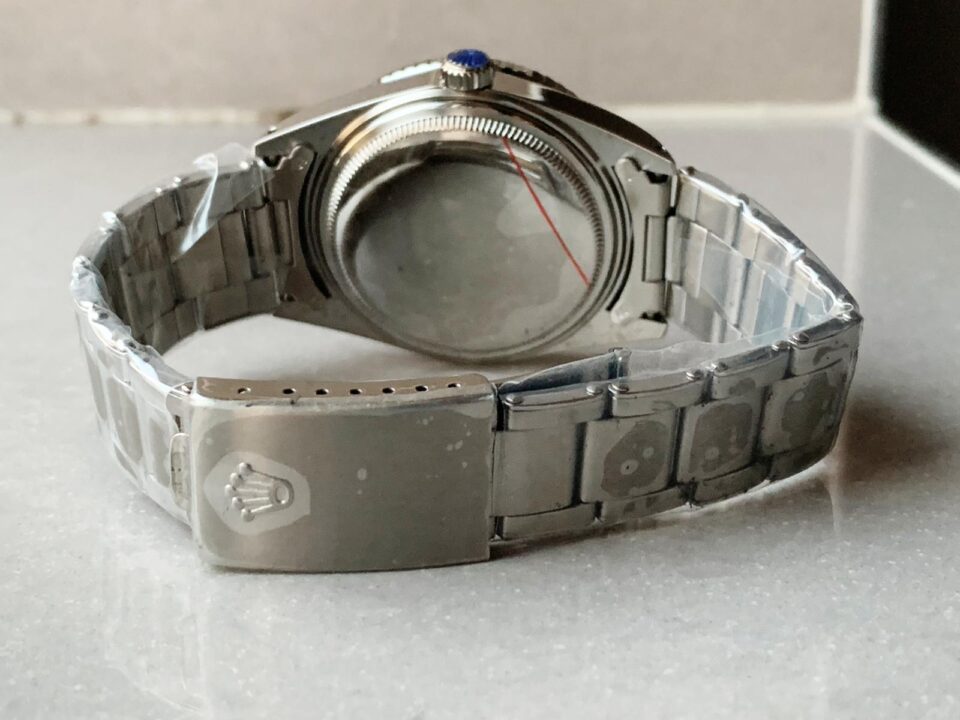 VINTAGE GMT Master 6542 Black/Red Bezel White Dial A2836