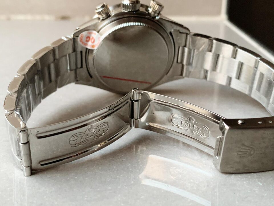 VINTAGE Daytona 6263 SS White Dial 2 on Bracelet Venus 75