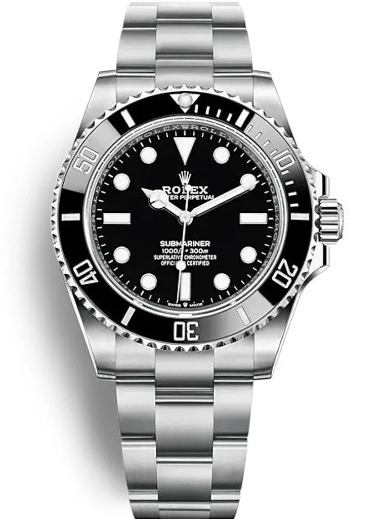 Submariner Black Dial 124060 No-Date