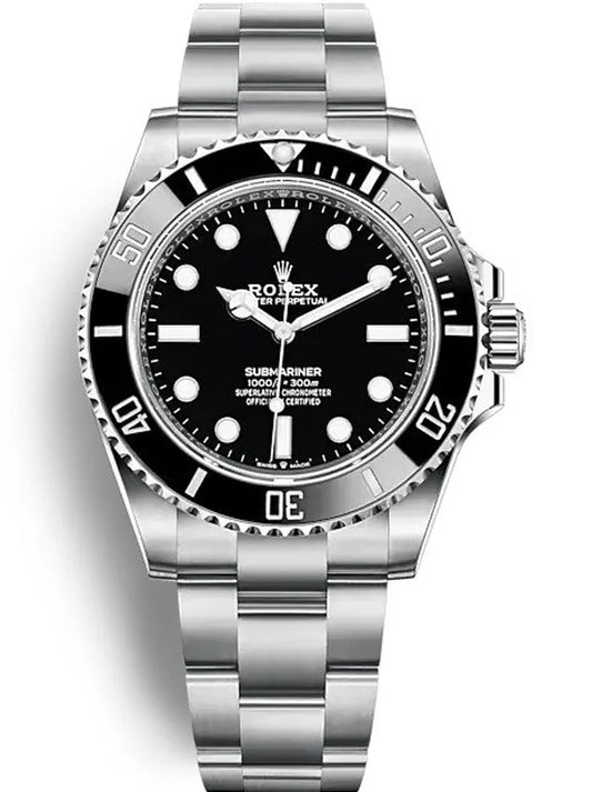 Submariner Black Dial 124060 No-Date