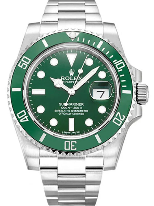 Submariner Green Dial 116610LV “Hulk