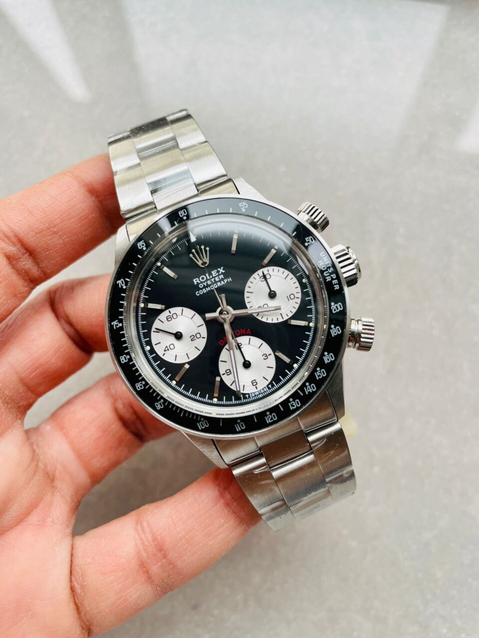VINTAGE Daytona 6263 SS Black Dial 2