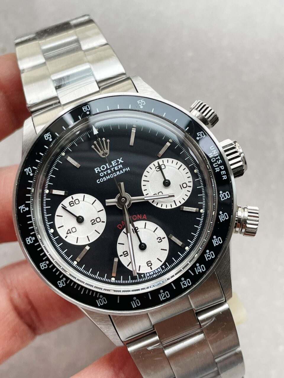 VINTAGE Daytona 6263 SS Black Dial 2