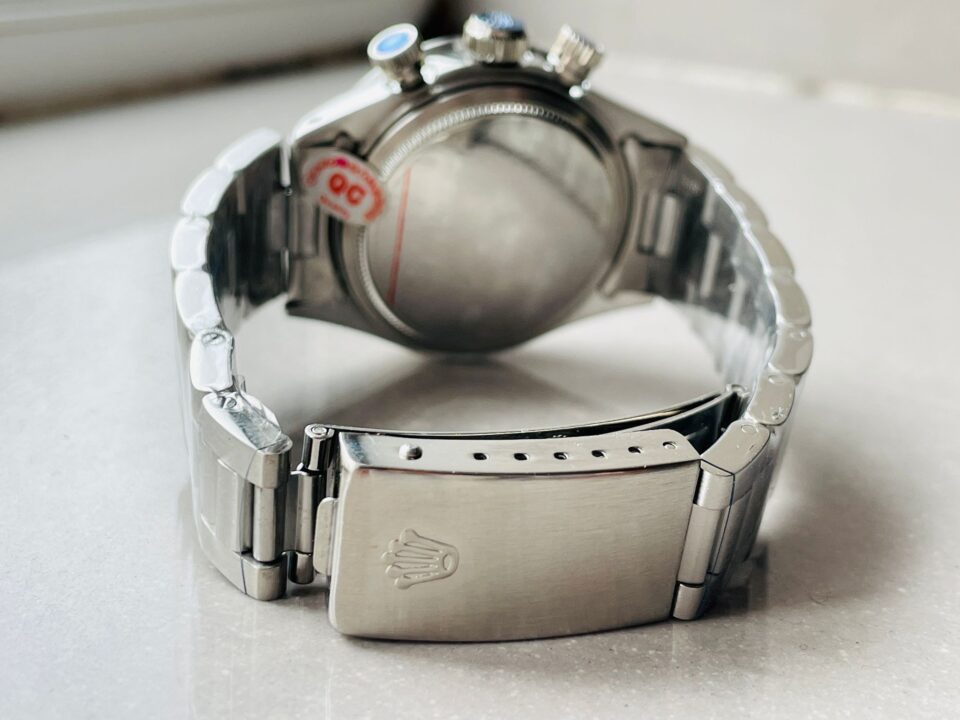 VINTAGE Daytona 6263 SS Black Dial 2 on Bracelet Venus 75