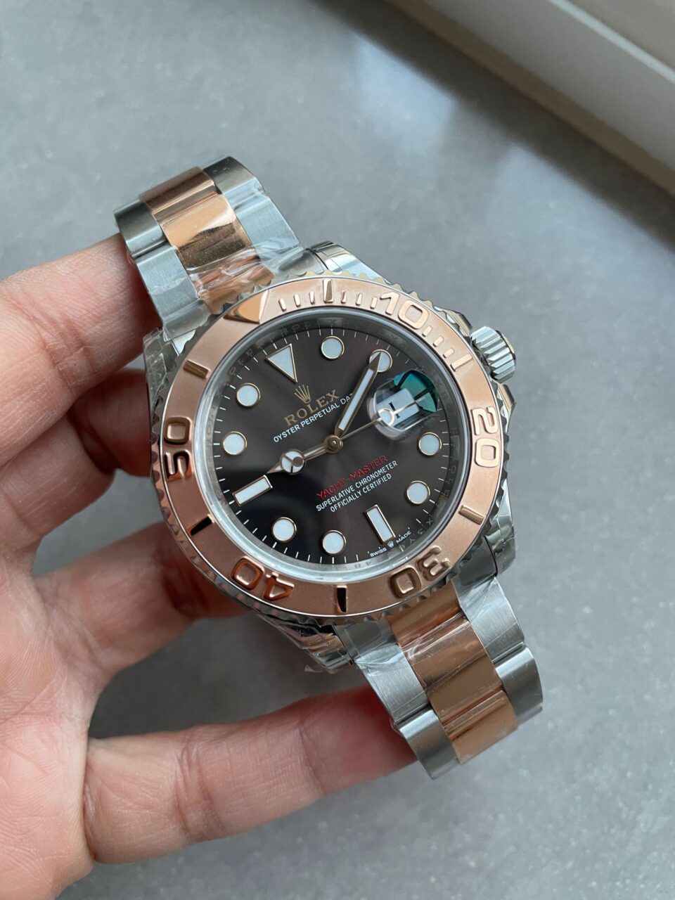 VSF FACTORY 1:1 Yacht-Master 126621 904L/RG Best Edition Black Dial VS3235