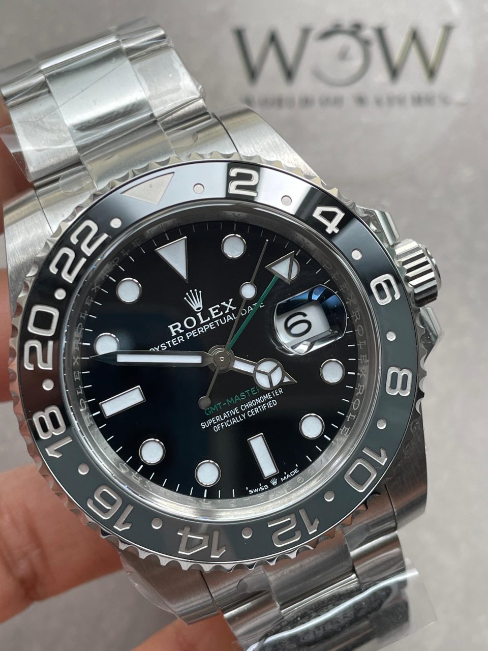 ARF Factory 1:1 GMT-Master II 126710 GRNR Bruce wayne Best Edition Black/grey Ceramic VR3285 CHS
