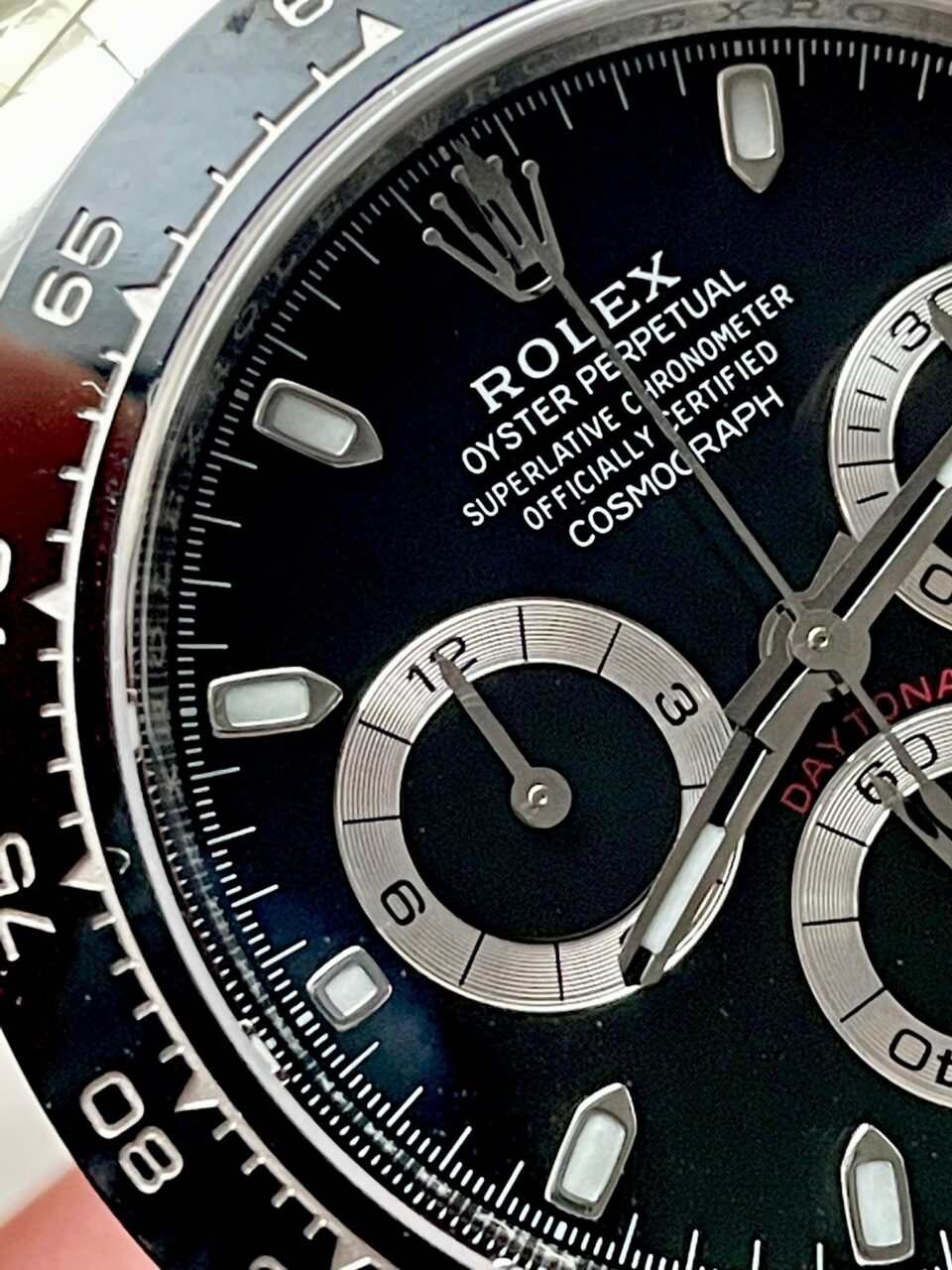 Daytona 116500 DAYTONA 1:1 Best Edition CF 904L SS Case and Black Dial SA4130