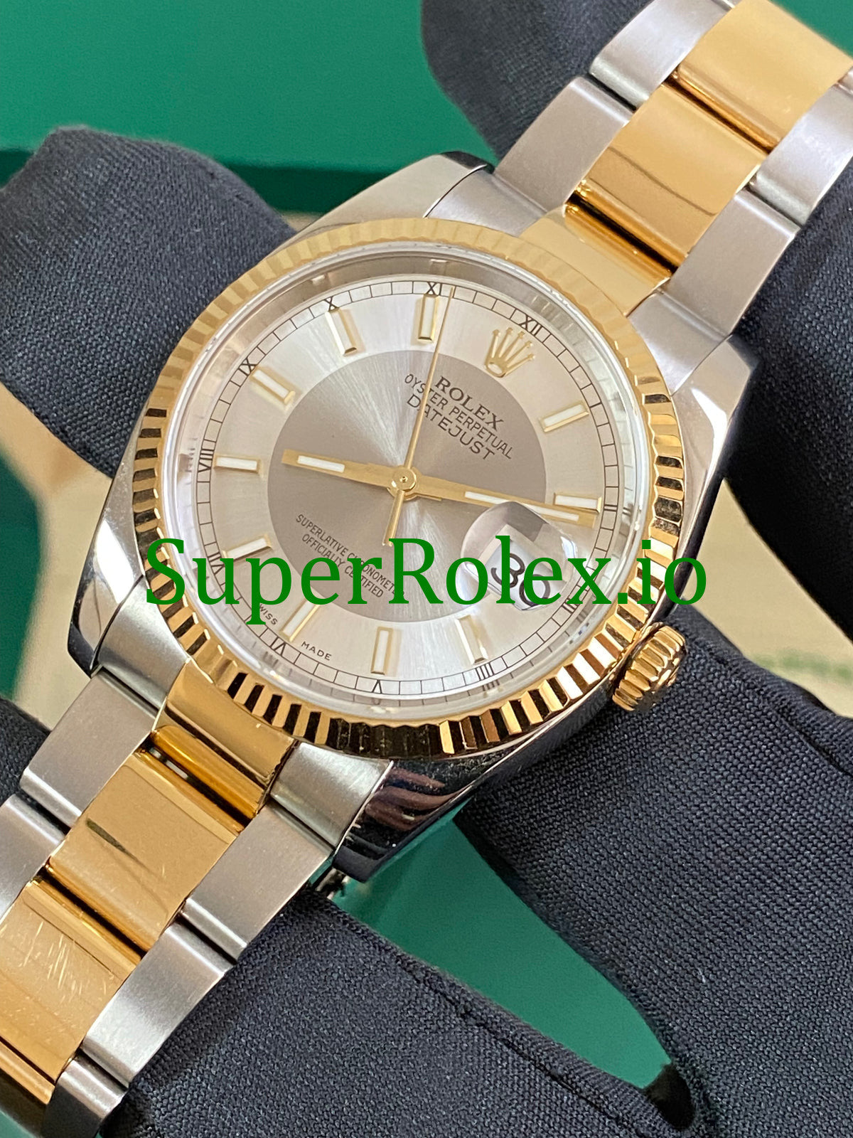 Datejust 36 Steel and Yellow Gold Ref.116233