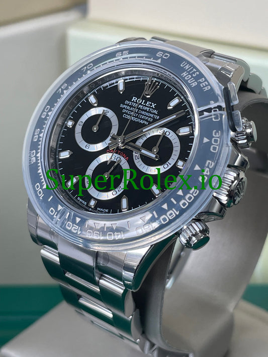 Cosmograph Daytona 40 Steel Black Index Dial Ref.116500LN